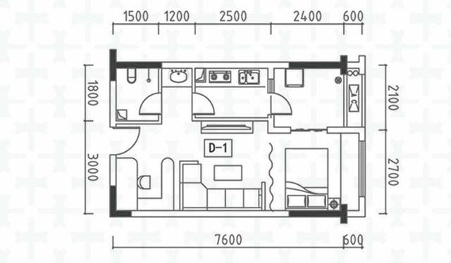 套內(nèi)36平米一居室 網(wǎng)友腦洞大開改成兩居室